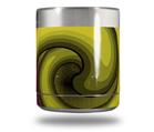 Skin Decal Wrap for Yeti Rambler Lowball - Alecias Swirl 01 Yellow (CUP NOT INCLUDED)