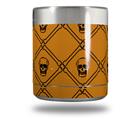Skin Decal Wrap for Yeti Rambler Lowball - Halloween Skull and Bones (CUP NOT INCLUDED)