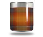 Skin Decal Wrap for Yeti Rambler Lowball - Plaid Pumpkin Orange (CUP NOT INCLUDED)