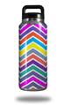 Skin Decal Wrap for Yeti Rambler Bottle 36oz Zig Zag Colors 04 (YETI NOT INCLUDED)