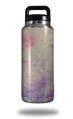 Skin Decal Wrap for Yeti Rambler Bottle 36oz Pastel Abstract Pink and Blue (YETI NOT INCLUDED)