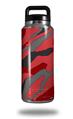 Skin Decal Wrap for Yeti Rambler Bottle 36oz Camouflage Red (YETI NOT INCLUDED)