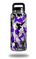 Skin Decal Wrap for Yeti Rambler Bottle 36oz Sexy Girl Silhouette Camo Purple (YETI NOT INCLUDED)