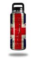 Skin Decal Wrap for Yeti Rambler Bottle 36oz Painted Faded and Cracked Union Jack British Flag (YETI NOT INCLUDED)