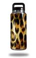 Skin Decal Wrap for Yeti Rambler Bottle 36oz Fractal Fur Leopard (YETI NOT INCLUDED)