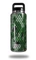 Skin Decal Wrap for Yeti Rambler Bottle 36oz HEX Mesh Camo 01 Green (YETI NOT INCLUDED)