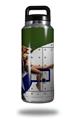 Skin Decal Wrap for Yeti Rambler Bottle 36oz WWII Bomber War Plane Pin Up Girl (YETI NOT INCLUDED)