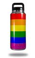 Skin Decal Wrap for Yeti Rambler Bottle 36oz Rainbow Stripes (YETI NOT INCLUDED)