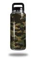 Skin Decal Wrap for Yeti Rambler Bottle 36oz WraptorCamo Digital Camo Timber (YETI NOT INCLUDED)