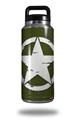 Skin Decal Wrap for Yeti Rambler Bottle 36oz Distressed Army Star (YETI NOT INCLUDED)