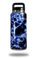 Skin Decal Wrap for Yeti Rambler Bottle 36oz Electrify Blue (YETI NOT INCLUDED)