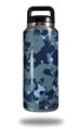 Skin Decal Wrap for Yeti Rambler Bottle 36oz WraptorCamo Old School Camouflage Camo Navy (YETI NOT INCLUDED)