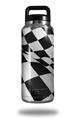 Skin Decal Wrap for Yeti Rambler Bottle 36oz Checkered Racing Flag (YETI NOT INCLUDED)