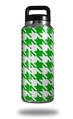 Skin Decal Wrap for Yeti Rambler Bottle 36oz Houndstooth Green (YETI NOT INCLUDED)