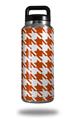 Skin Decal Wrap for Yeti Rambler Bottle 36oz Houndstooth Burnt Orange (YETI NOT INCLUDED)