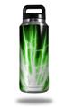 Skin Decal Wrap for Yeti Rambler Bottle 36oz Lightning Green (YETI NOT INCLUDED)