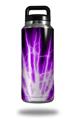 Skin Decal Wrap for Yeti Rambler Bottle 36oz Lightning Purple (YETI NOT INCLUDED)