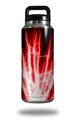 Skin Decal Wrap for Yeti Rambler Bottle 36oz Lightning Red (YETI NOT INCLUDED)