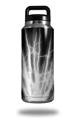 Skin Decal Wrap for Yeti Rambler Bottle 36oz Lightning White (YETI NOT INCLUDED)