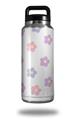 Skin Decal Wrap for Yeti Rambler Bottle 36oz Pastel Flowers (YETI NOT INCLUDED)