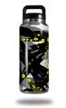 Skin Decal Wrap for Yeti Rambler Bottle 36oz Abstract 02 Yellow (YETI NOT INCLUDED)
