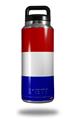 Skin Decal Wrap for Yeti Rambler Bottle 36oz Red White and Blue (YETI NOT INCLUDED)