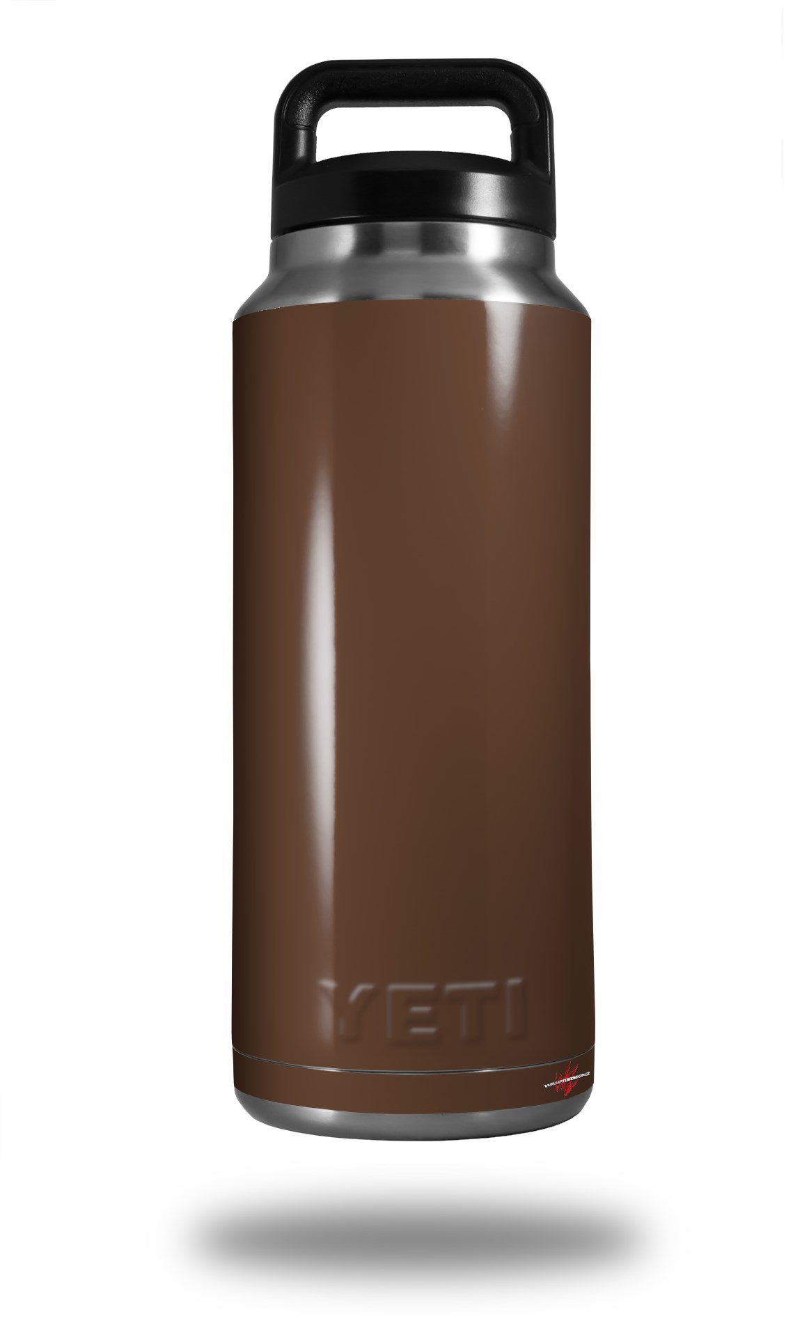Yeti Rambler Bottle 36oz Solids Collection Chocolate Brown