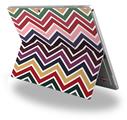 Decal Style Vinyl Skin for Microsoft Surface Pro 4 - Zig Zag Colors 02 -  (SURFACE NOT INCLUDED)