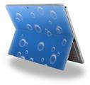 Decal Style Vinyl Skin for Microsoft Surface Pro 4 - Bubbles Blue -  (SURFACE NOT INCLUDED)