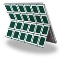 Decal Style Vinyl Skin for Microsoft Surface Pro 4 - Squared Hunter Green -  (SURFACE NOT INCLUDED)