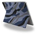 Decal Style Vinyl Skin for Microsoft Surface Pro 4 - Camouflage Blue -  (SURFACE NOT INCLUDED)