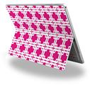 Decal Style Vinyl Skin for Microsoft Surface Pro 4 - Boxed Fushia Hot Pink -  (SURFACE NOT INCLUDED)
