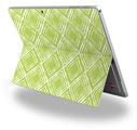 Decal Style Vinyl Skin for Microsoft Surface Pro 4 - Wavey Sage Green -  (SURFACE NOT INCLUDED)