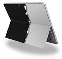 Decal Style Vinyl Skin for Microsoft Surface Pro 4 - Ripped Colors Black Gray -  (SURFACE NOT INCLUDED)