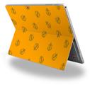 Decal Style Vinyl Skin for Microsoft Surface Pro 4 - Anchors Away Orange -  (SURFACE NOT INCLUDED)