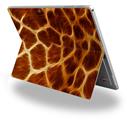 Decal Style Vinyl Skin for Microsoft Surface Pro 4 - Fractal Fur Giraffe -  (SURFACE NOT INCLUDED)