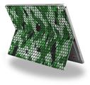 Decal Style Vinyl Skin for Microsoft Surface Pro 4 - HEX Mesh Camo 01 Green -  (SURFACE NOT INCLUDED)