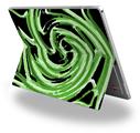 Decal Style Vinyl Skin for Microsoft Surface Pro 4 - Alecias Swirl 02 Green -  (SURFACE NOT INCLUDED)