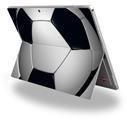 Decal Style Vinyl Skin for Microsoft Surface Pro 4 - Soccer Ball -  (SURFACE NOT INCLUDED)