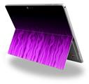 Decal Style Vinyl Skin for Microsoft Surface Pro 4 - Fire Purple -  (SURFACE NOT INCLUDED)