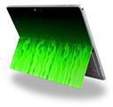 Decal Style Vinyl Skin for Microsoft Surface Pro 4 - Fire Green -  (SURFACE NOT INCLUDED)