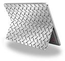 Decal Style Vinyl Skin for Microsoft Surface Pro 4 - Diamond Plate Metal -  (SURFACE NOT INCLUDED)