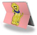 Decal Style Vinyl Skin for Microsoft Surface Pro 4 - Puppy Dogs on Pink -  (SURFACE NOT INCLUDED)