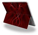 Decal Style Vinyl Skin for Microsoft Surface Pro 4 - Abstract 01 Red -  (SURFACE NOT INCLUDED)