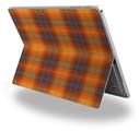 Decal Style Vinyl Skin for Microsoft Surface Pro 4 - Plaid Pumpkin Orange -  (SURFACE NOT INCLUDED)
