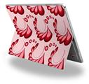 Decal Style Vinyl Skin for Microsoft Surface Pro 4 - Petals Red -  (SURFACE NOT INCLUDED)