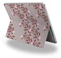 Decal Style Vinyl Skin for Microsoft Surface Pro 4 - Victorian Design Red -  (SURFACE NOT INCLUDED)