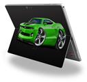 Decal Style Vinyl Skin for Microsoft Surface Pro 4 - 2010 Camaro RS Green -  (SURFACE NOT INCLUDED)