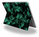 Decal Style Vinyl Skin for Microsoft Surface Pro 4 - Skulls Confetti Seafoam Green -  (SURFACE NOT INCLUDED)