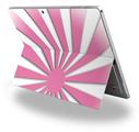 Decal Style Vinyl Skin for Microsoft Surface Pro 4 - Rising Sun Japanese Flag Pink -  (SURFACE NOT INCLUDED)